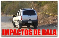 0 a ejecutado en la mañana en la paz terraplen los cocos vehiculo con impactos