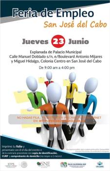 0 a feria del empleo san jose del cabo 2016