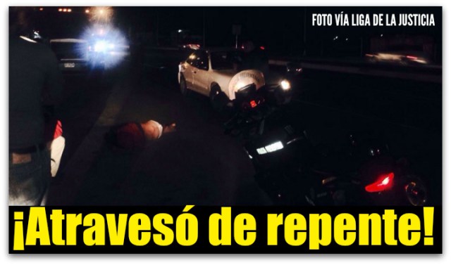 0 atropellado en la paz bcs