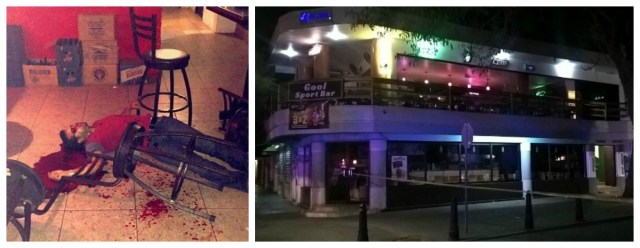 0 a a asesinato en gool sport bar ok