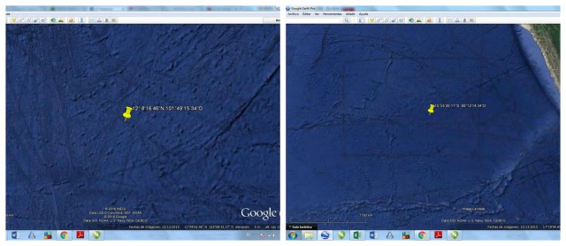 0 a a golfo de california formaciones