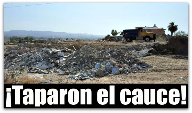 0 a arroyo cauce natural tapado