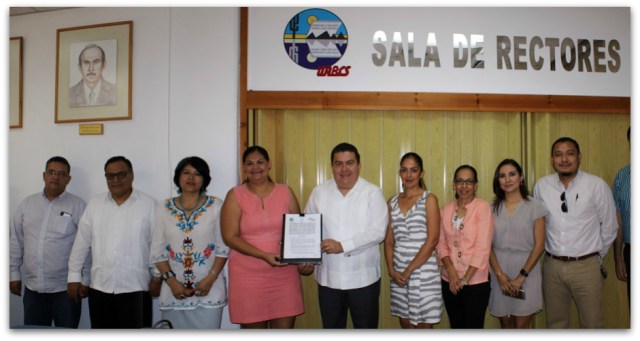 0 a convenio de la UABCS Y EL iee FIRMADO