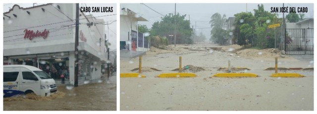 0 a a lluvia en los cabos
