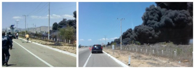 0 a incendio en todos santos