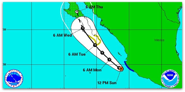 0 a tormenta tropical javier