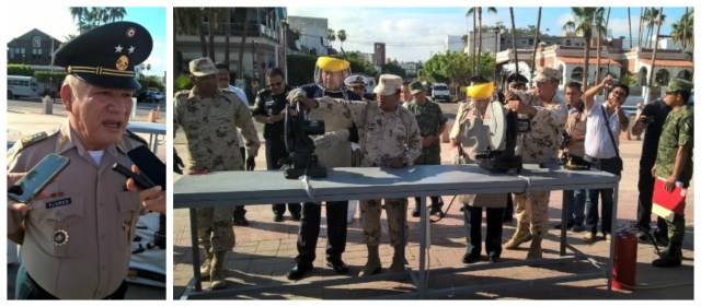 destruccion de armas malecon de la paz bcs